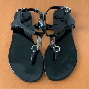 Coach Plato jelly sandals